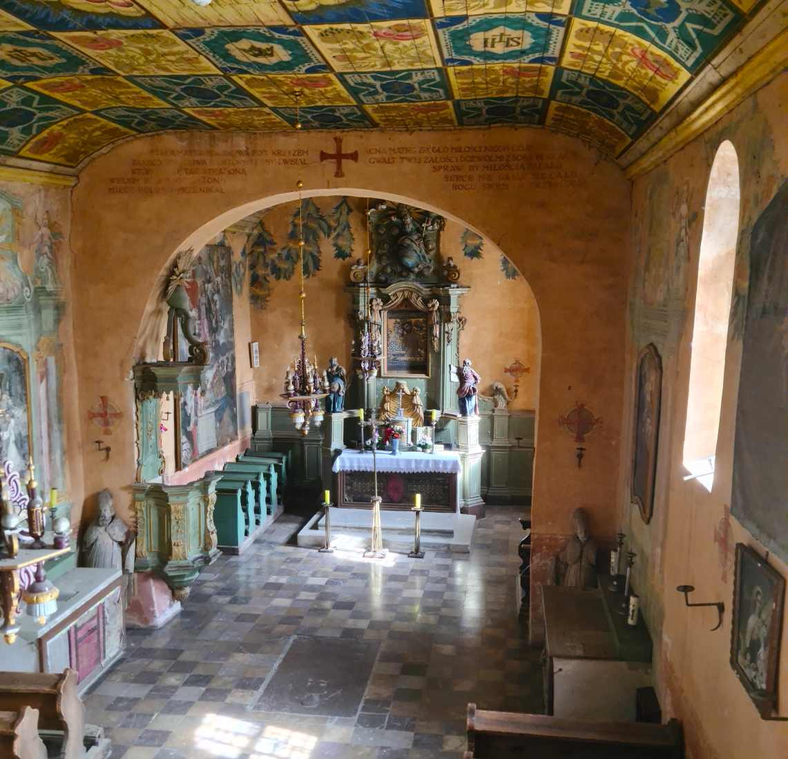 Sanktuarium Sulisławice kościół panorama